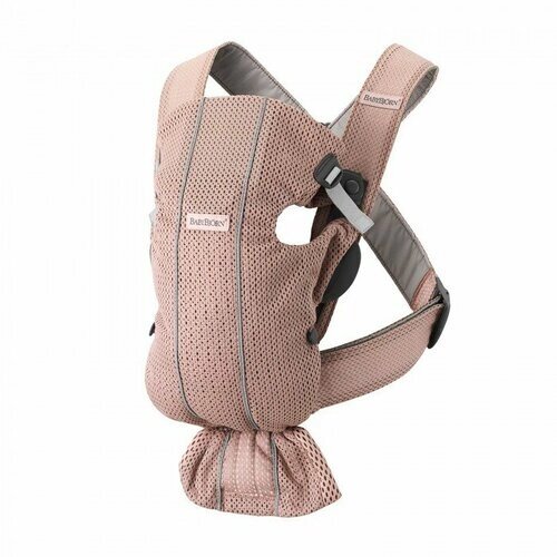 Рюкзак-Кенгуру для новорожденных BabyBjorn Mini Mesh пыльно-розовый 0210.03