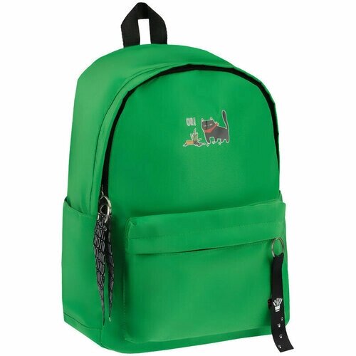Рюкзак MESHU "Ever Green", 39*29*13см, 1 отделение, 3 кармана, уплотн. спинка, 348807 от компании М.Видео - фото 1