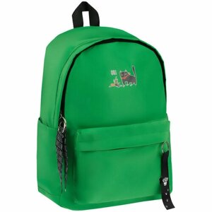 Рюкзак MESHU "Ever Green", 39*29*13см, 1 отделение, 3 кармана, уплотн. спинка, 348807