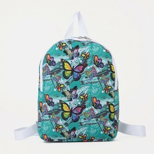 Рюкзак на молнии, цвет бирюзовый от компании М.Видео - фото 1