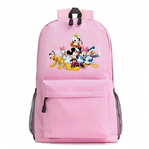 Рюкзак персонажи Микки Маус (Mickey Mouse) розовый №3 от компании М.Видео - фото 1