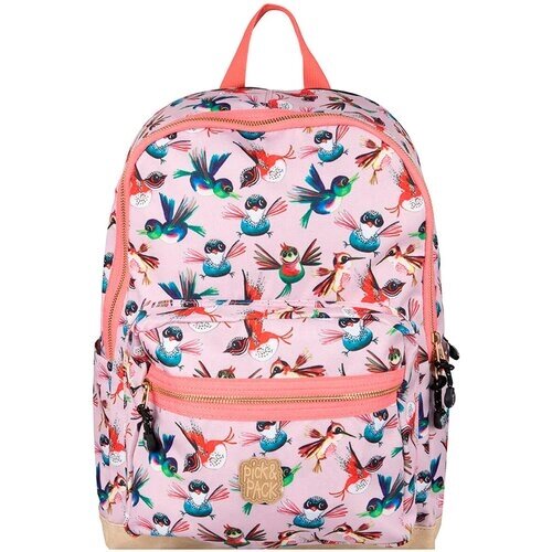 Рюкзак Pick & Pack PP20143 Birds Backpack L *10 Soft pink от компании М.Видео - фото 1