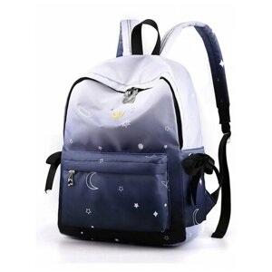 Рюкзак школьный для девочки SNOBURG 0118 синий
