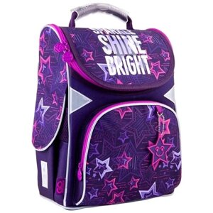 Рюкзак школьный GoPack каркасный Shine bright