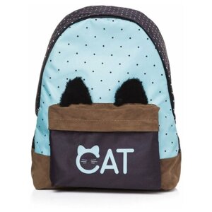 Рюкзак школьный Hatber Basic "Cat", 41х30х13см, 1 отд, 1 карман