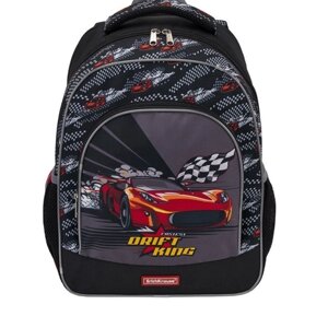 Рюкзак школьный легкий ErgoLine 15L Drift King+мешок