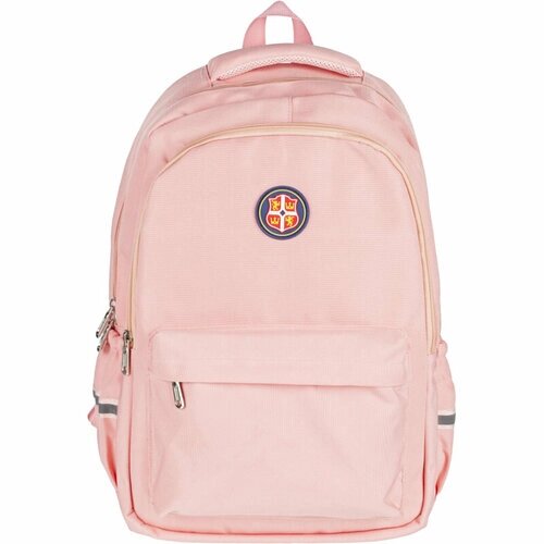 Рюкзак школьный №1School LION розовый 45,5x31x14 от компании М.Видео - фото 1