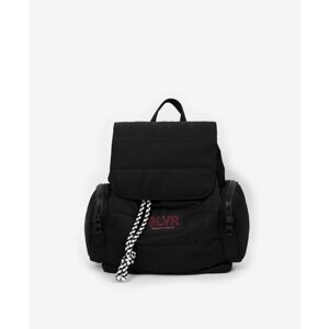 Рюкзак стеганый черный Gulliver для девочек, размер one size, мод. 22301GMA2101