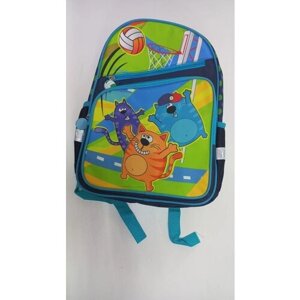 Рюкзак универсальный (разноцветный) с котами
