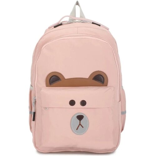 Рюкзак женский PICANO Мишка розовый, 43х29х21 см, повседневный рюкзак / рюкзак школьный от компании М.Видео - фото 1