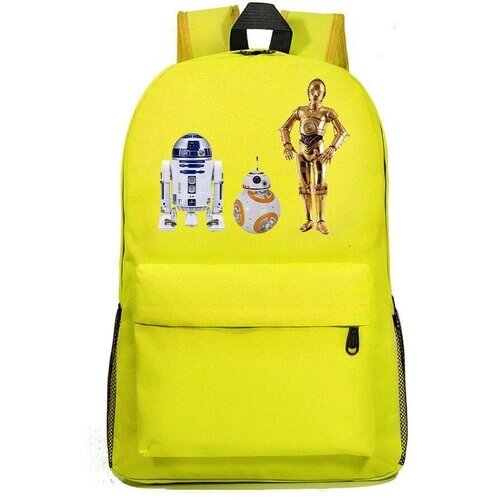 Рюкзак Звёздные войны (Star Wars) желтый №8 от компании М.Видео - фото 1