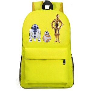 Рюкзак Звёздные войны (Star Wars) желтый №8