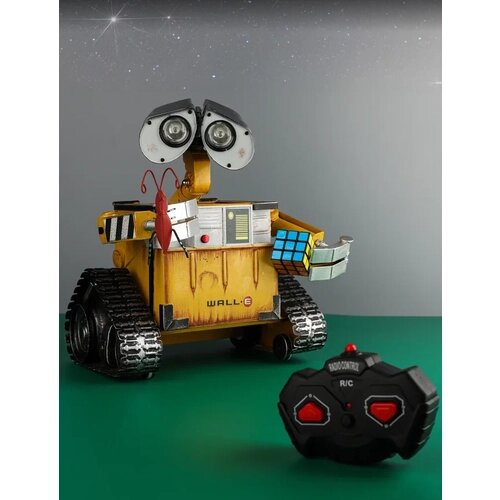 (с пультом) 30 см Робот-игрушка Hello Wall-E (Валли) с дистанционным управлением со световыми и звуковыми эффектами от компании М.Видео - фото 1