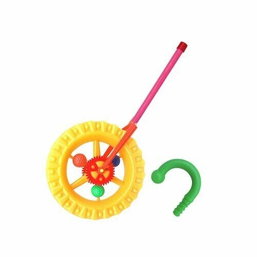 S+S Toys Каталка-колесо 5418/00742754 с 1 года от компании М.Видео - фото 1