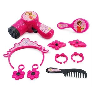 Салон красоты Altacto Игровой набор парикмахера (ALT0202-022), розовый