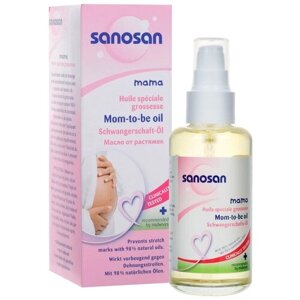 Sanosan Масло для тела от растяжек в период беременности, 100мл