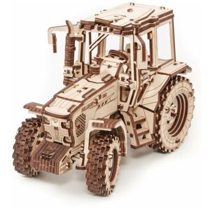 Сборная деревянная 3D-модель «Трактор Беларус 82», EWA
