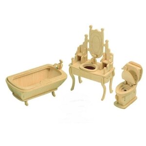 Сборная деревянная модель Чудо-Дерево Мебель Ванная комната