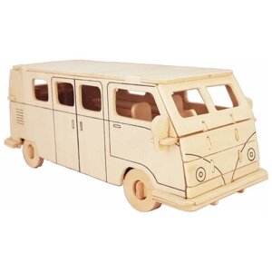 Сборная деревянная модель Чудо-Дерево Транспорт Рейсовый автобус&quot 80002