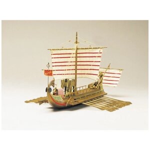 Сборная деревянная модель корабля фирмы Mantua (Италия), бирема Caesar, Roman Galley, Масштаб 1:30, MA770