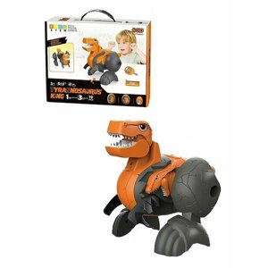 Сборная игрушка-конструктор Tyrannosaurus (свет, звук), ECXP2106