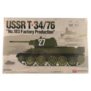 Сборная модель Academy T-34/76 No. 183 Factory Production 1:35 (13505)