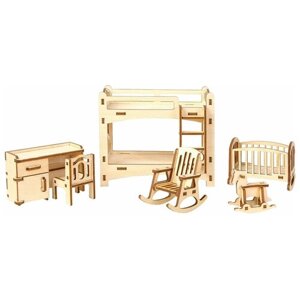 Сборная модель Большой слон набор мебели Детская (М-002)