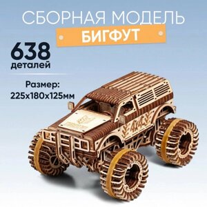 Сборная модель Drovo Джип БигФут 4x4