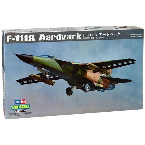 Сборная модель HobbyBoss F-111A Aardvark (80348) 1:48 от компании М.Видео - фото 1