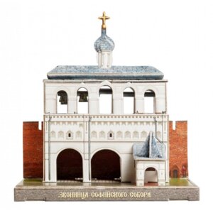 Сборная модель из картона Звонница Софийского собора, Великий Новгород в миниатюре №491