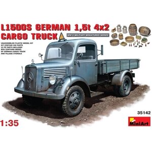 Сборная модель MINIART немецкий грузовик L-1500S 1,5T 4x2 1:35 (35142)