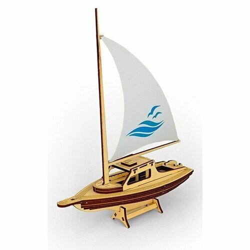 Сборная модель «Парусная лодка» от компании М.Видео - фото 1