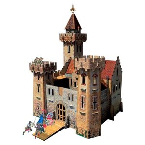 Сборная модель Умная Бумага Рыцарский замок (207)