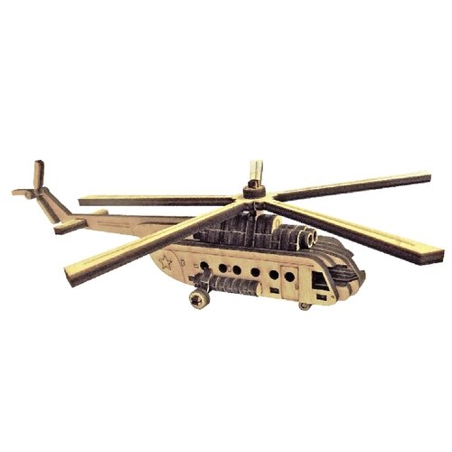 Сборная модель - Вертолёт от компании М.Видео - фото 1