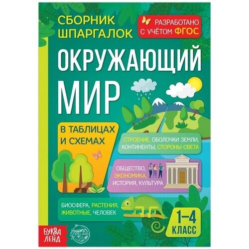 Сборник шпаргалок для 1 — 4 классов «Окружающий мир», 60 стр. от компании М.Видео - фото 1