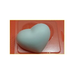 Сердечко 268 - форма для мыла, шоколада, свечей пластиковая