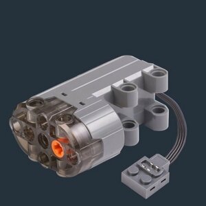 Серый Сервомотор Lego power functions Servo motor увеличенной мощности