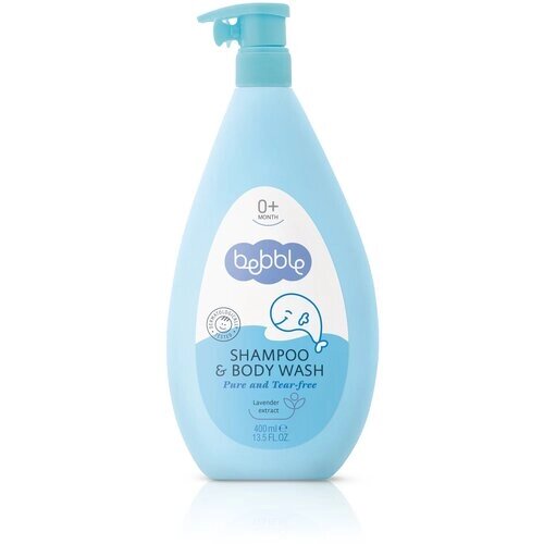 Шампунь для волос и тела детский Shampoo & Body Wash Bebble 0+ 400 мл от компании М.Видео - фото 1