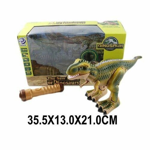 Shantou Gepai Динозавр на радиоуправлении, свет, звук, проектор (арт. 9989) от компании М.Видео - фото 1