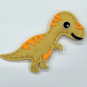 Школа талантов Набор для создания игрушки из фетра «Добрый динозаврик»