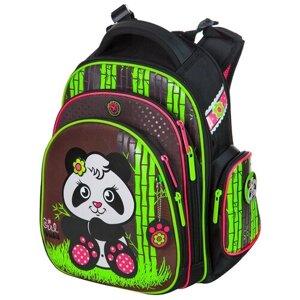 Школьный ранец Hummingbird Kids "Girl panda"мешок для обуви ТK40