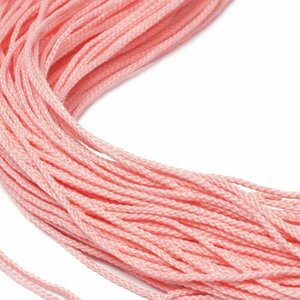 Шнур для мокасин, 1с-16, 1.5мм, цв. 004 розовый