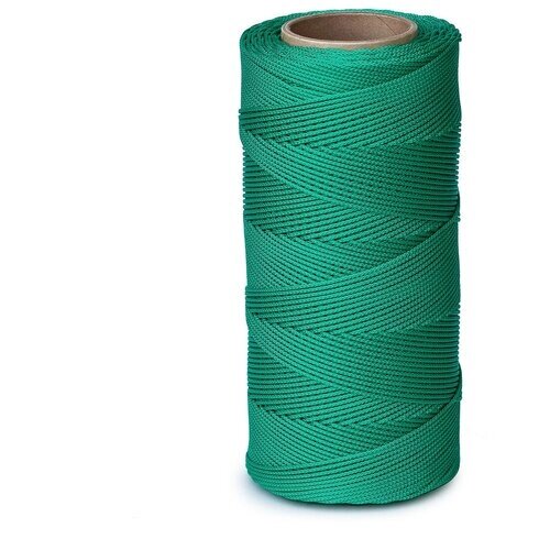 Шнур плетеный STANDART, 2,50 мм, 500 м, зеленый от компании М.Видео - фото 1