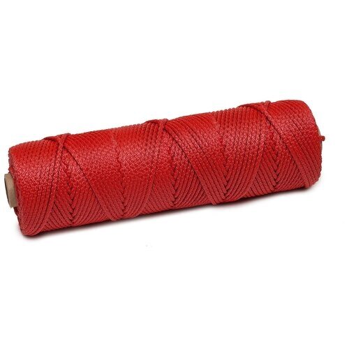 Шнур плетеный UNIVERSAL, 2,50 мм, 100 м, красный от компании М.Видео - фото 1