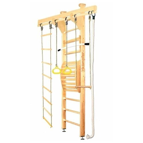 Шведская стенка Kampfer Wooden Ladder Maxi Ceiling (№3 Классический Стандарт) от компании М.Видео - фото 1