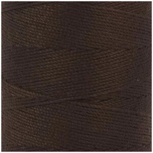 Швейные нитки Gamma (полиэстер), 1000 я, 912 м,492 темно-коричневый (20s/2)