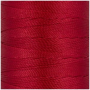 Швейные нитки обувные Gamma (полиэстер), 200 я 183 м,114 темно-красный (1000D/3)