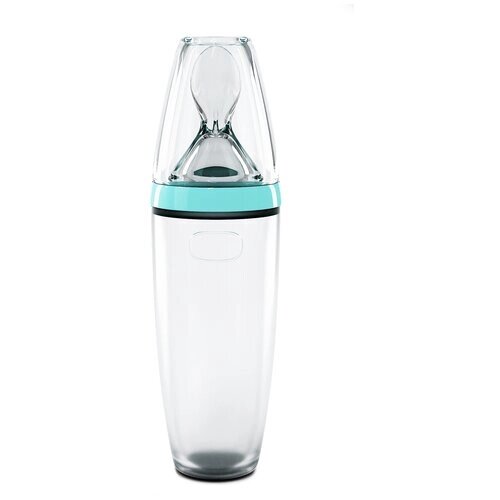 Силиконовая бутылочка с ложечкой-дозатором для прикорма Kunder, 120 мл от компании М.Видео - фото 1