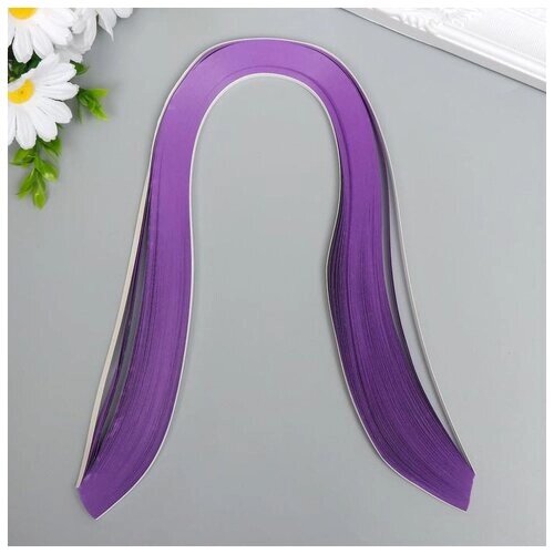 Сима-ленд бумажные полоски для квиллинга фиолетовый от компании М.Видео - фото 1