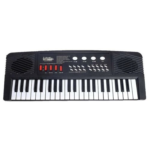 Синтезатор "Супер музыкант", 44 клавиши, с микрофоном и блоком питания 3797800 от компании М.Видео - фото 1